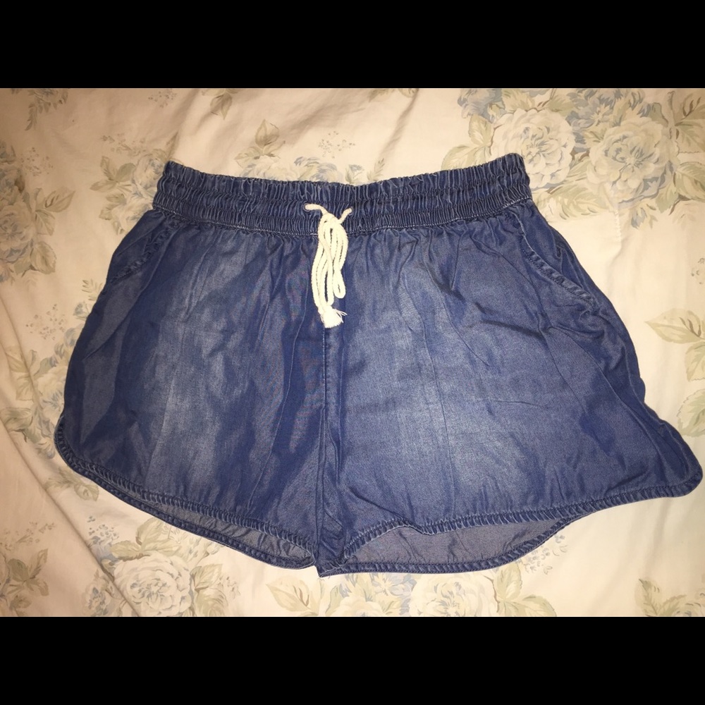 Cotton “Jean” Shorts